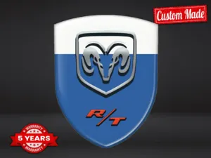 Dodge Banner Parabrisas Auto Alta Calidad Moderna Personalizable